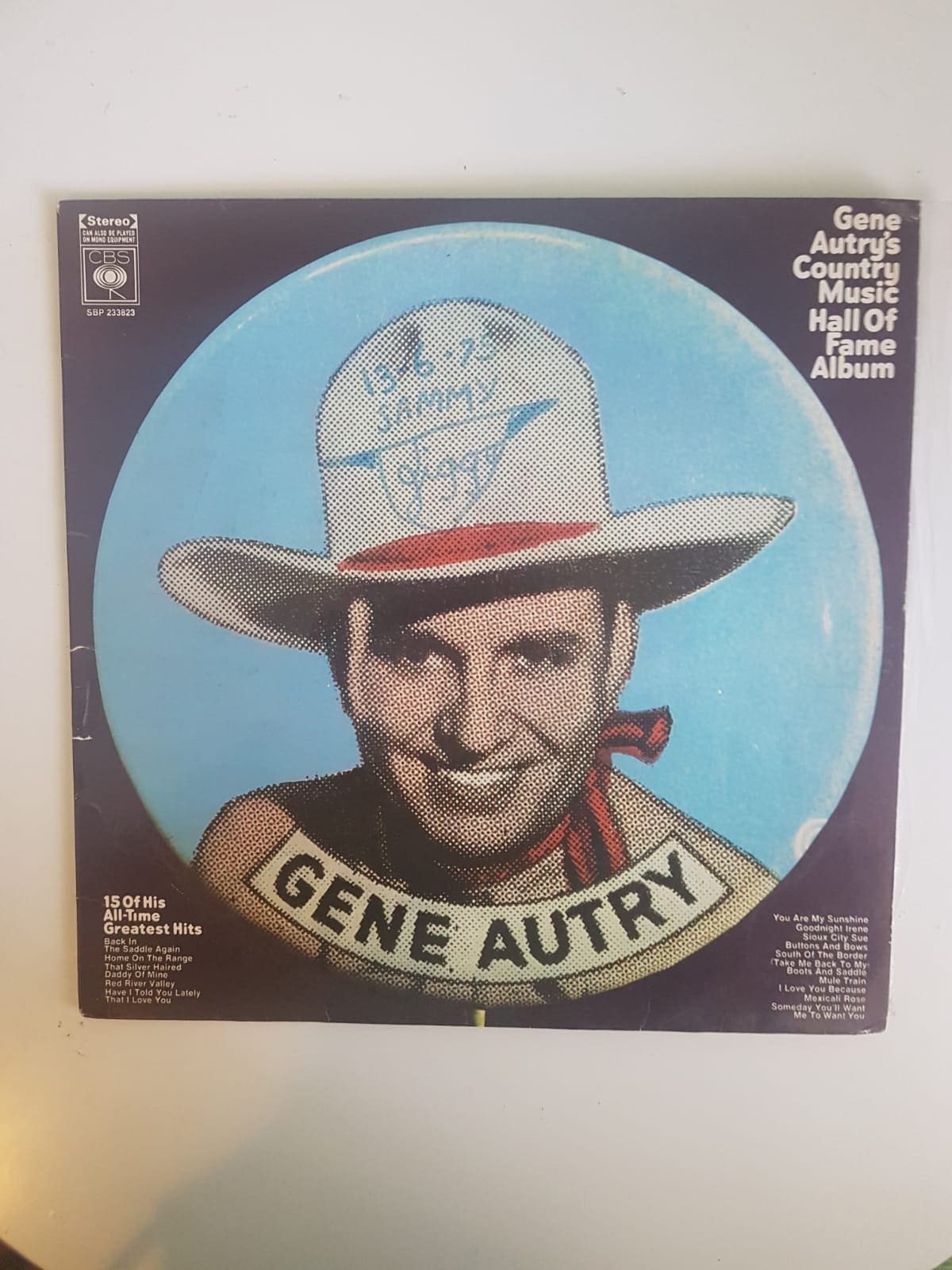 Gene Autrys Country Music Hall Of Fame Album Brisbane Record Bar